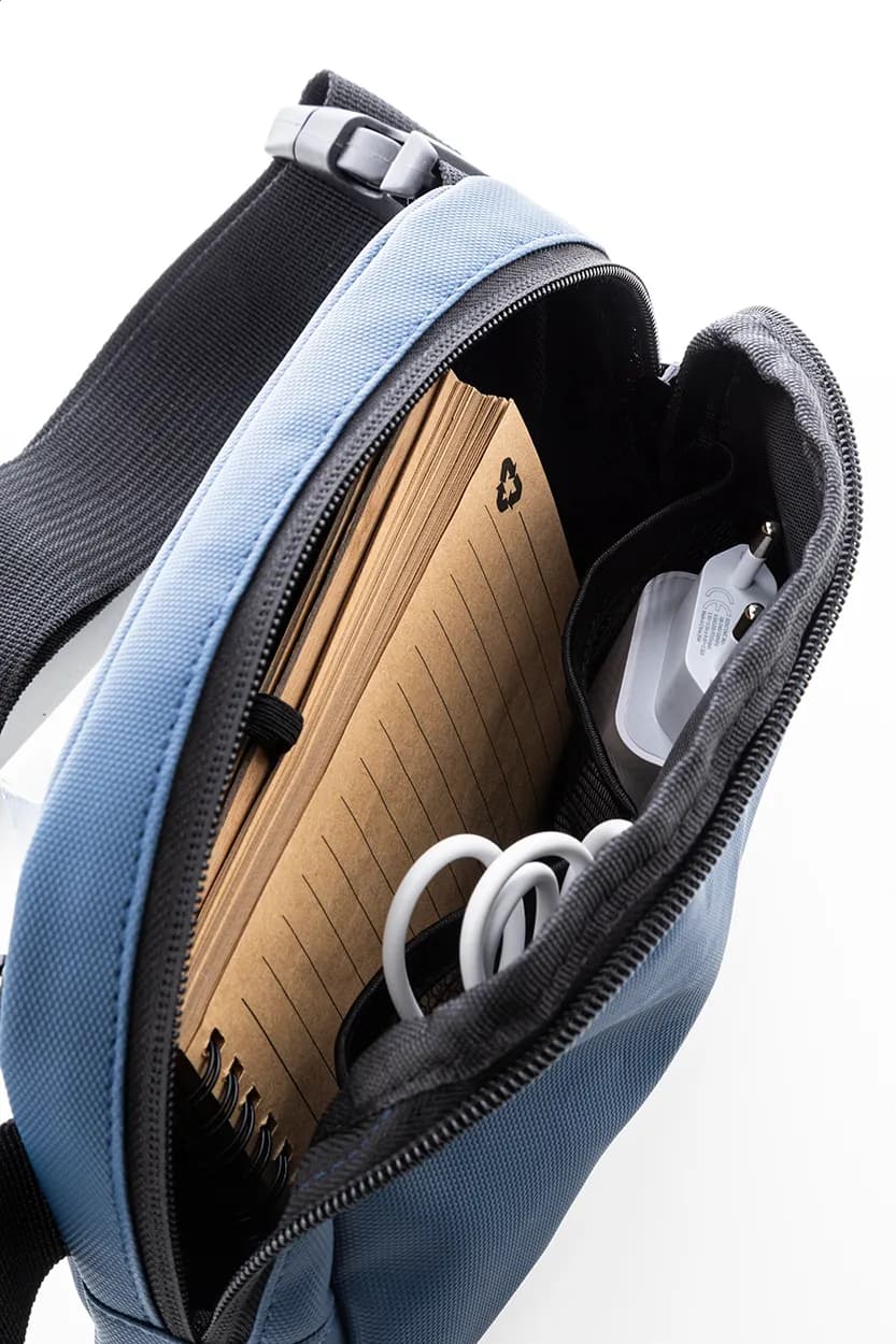 RPET Gürteltasche - Wappu - blau (-06)