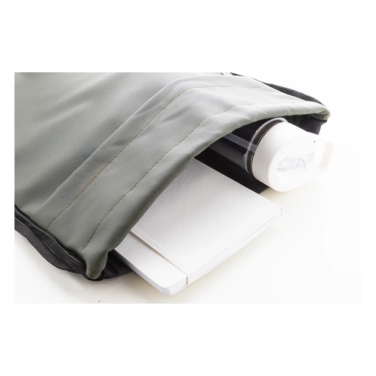 RPET drawstring bag - Pudrow - grün (-07)