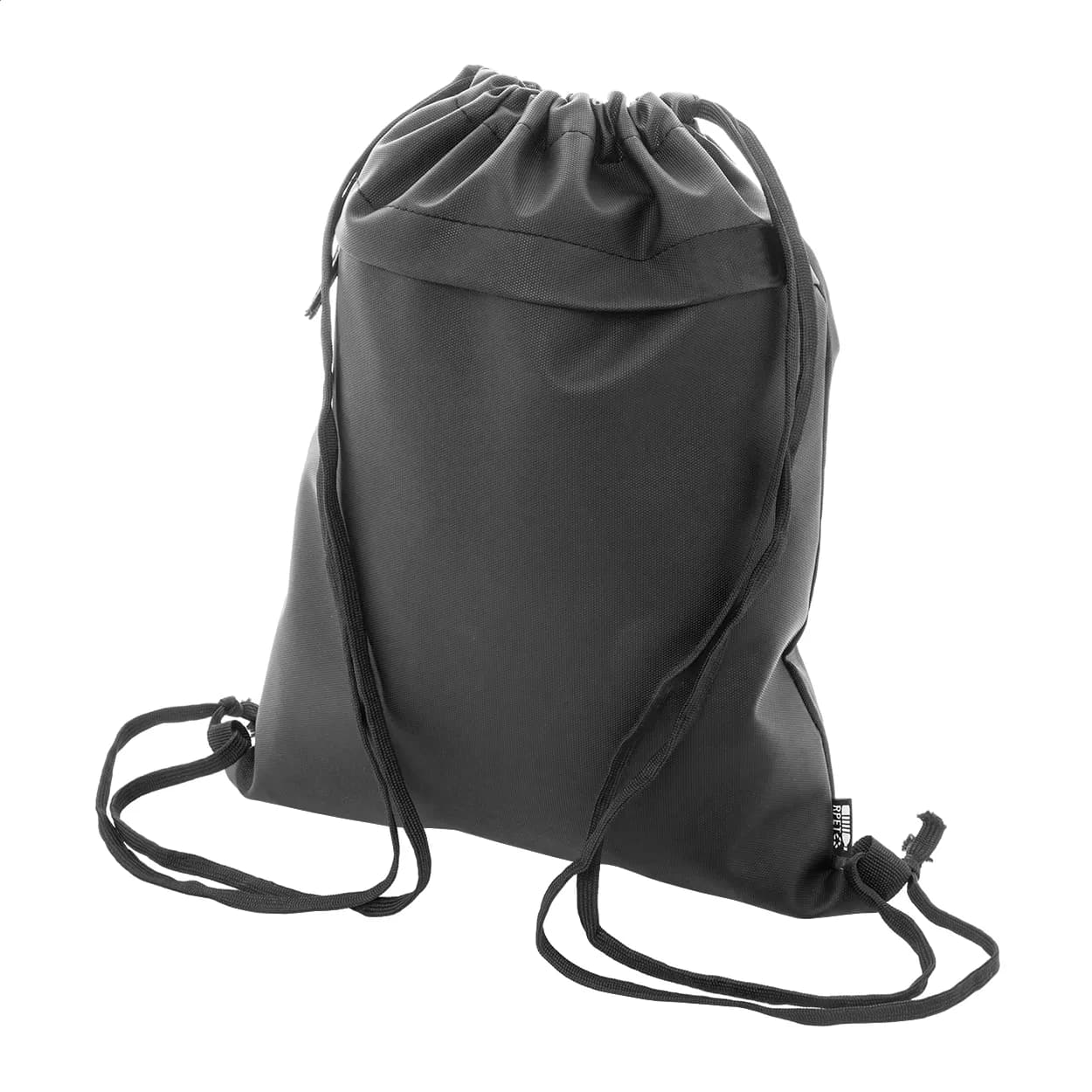 RPET drawstring bag - Pudrow - schwarz (-10)