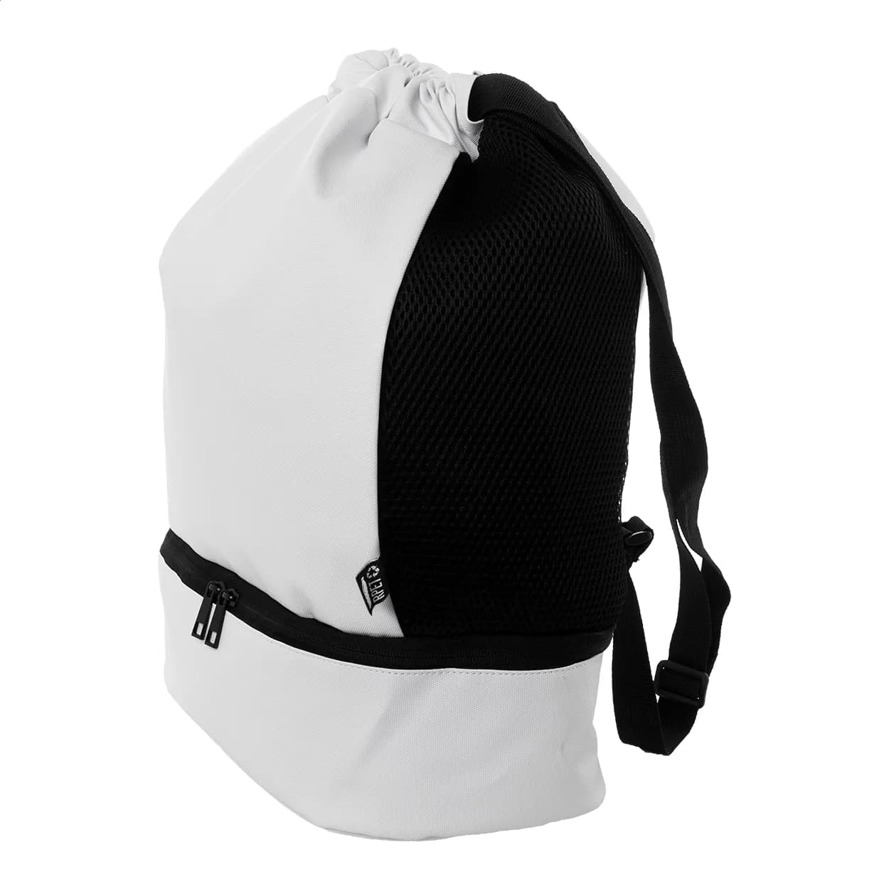 RPET drawstring bag - Duodraw - weiß (-01)