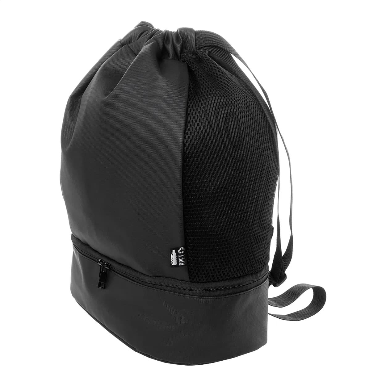 RPET drawstring bag - Duodraw - schwarz (-10)