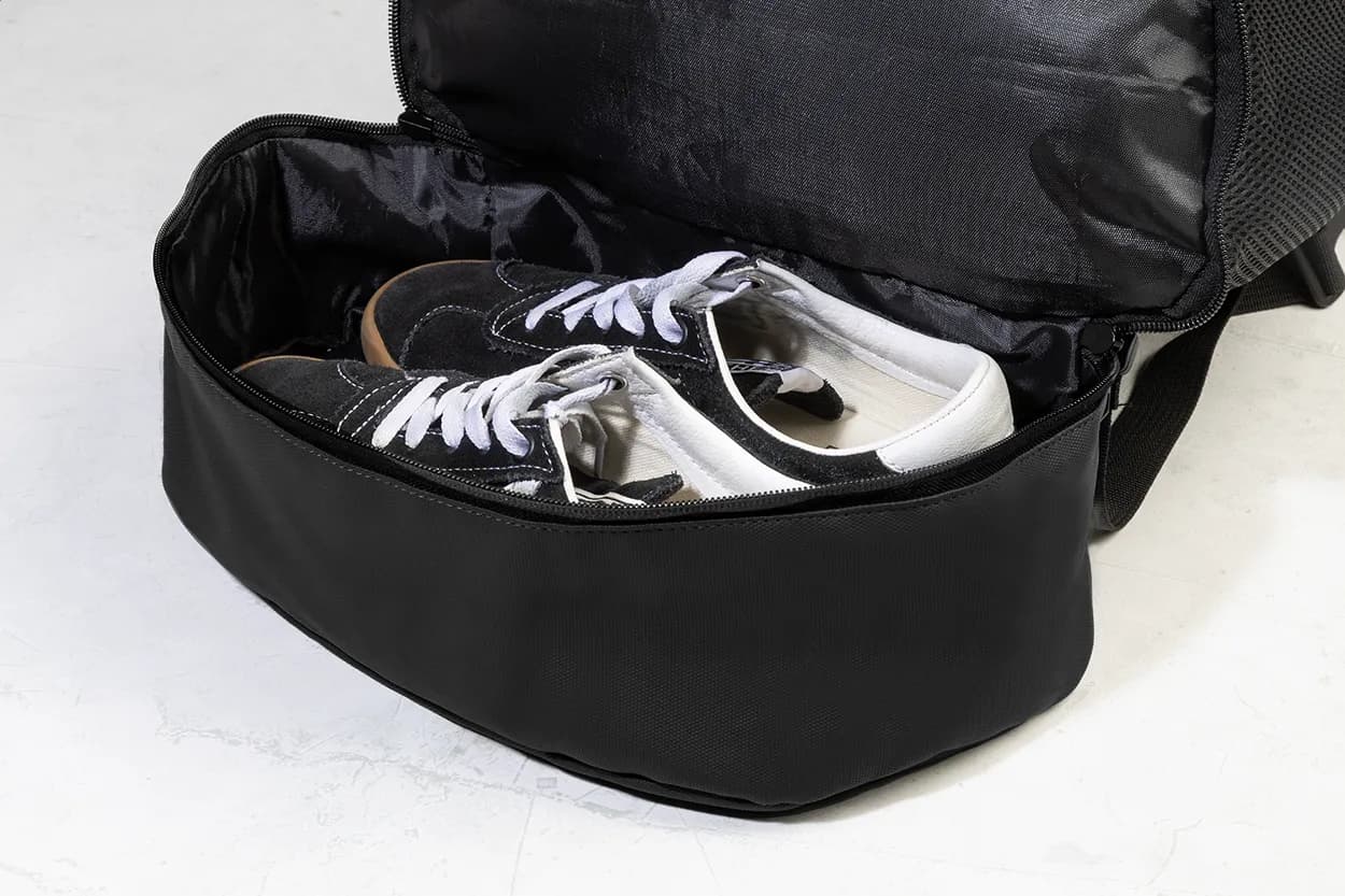 RPET drawstring bag - Duodraw - schwarz (-10)