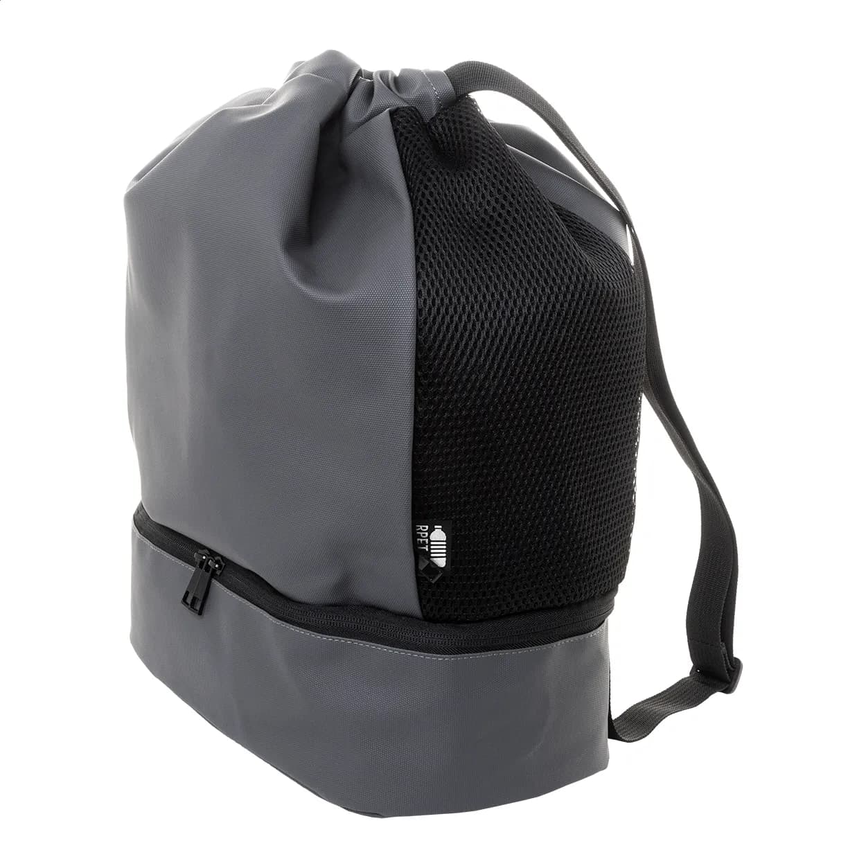 RPET drawstring bag - Duodraw - grau (-77)