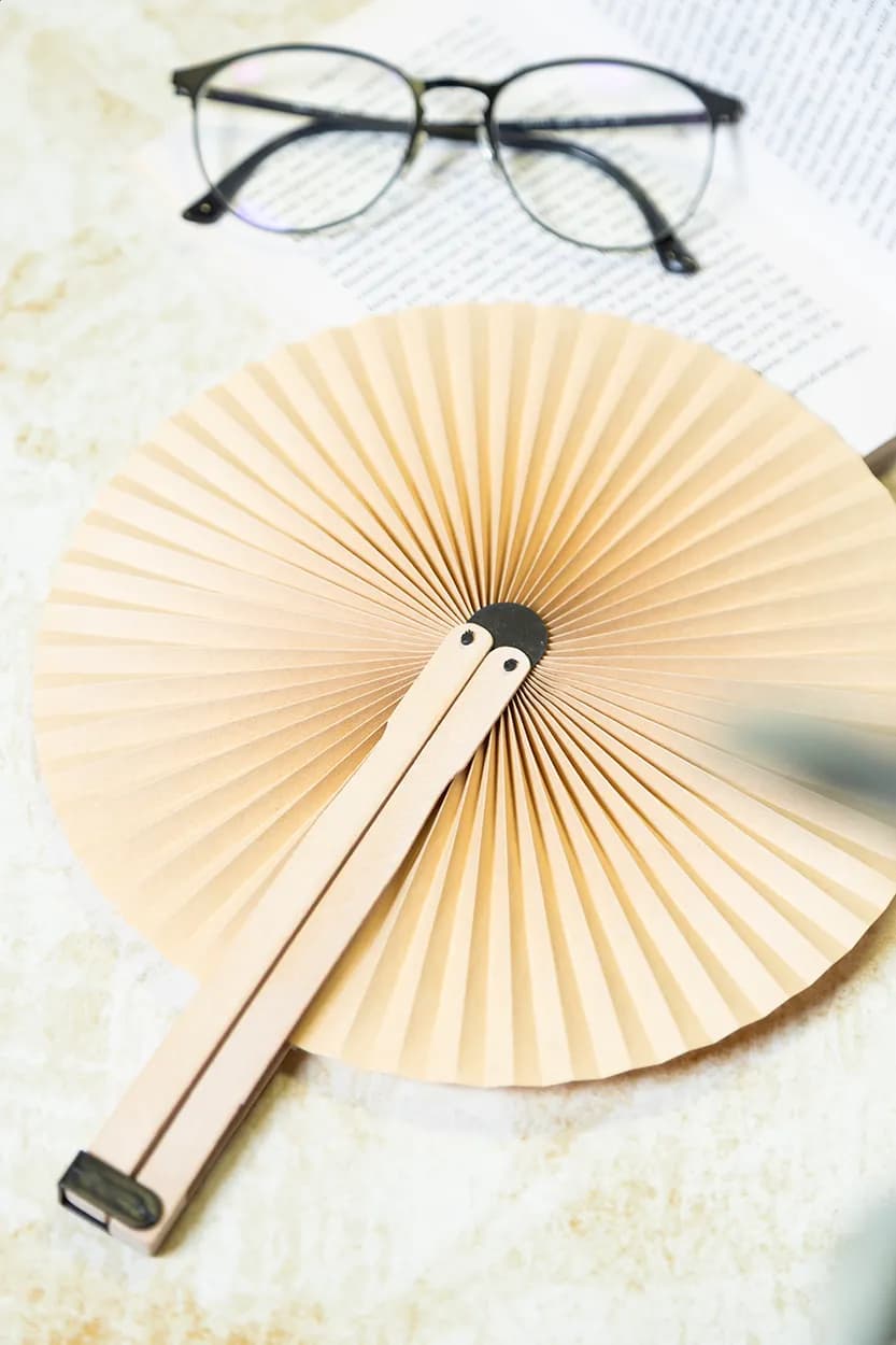 Handfächer - Lolli - natur (-00)