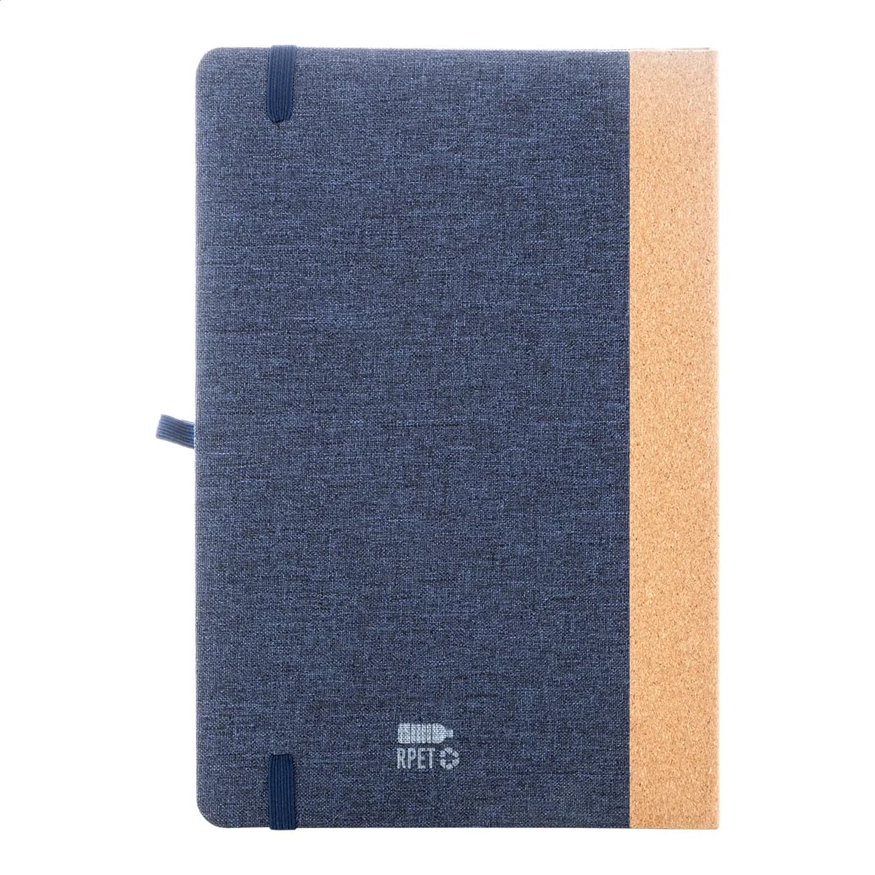 Notizbuch aus RPET - Coppet - dunkelblau (-06A)