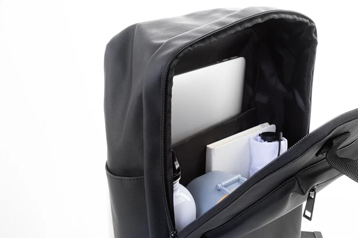 RPET-Rucksack - Huntington - schwarz (-10)