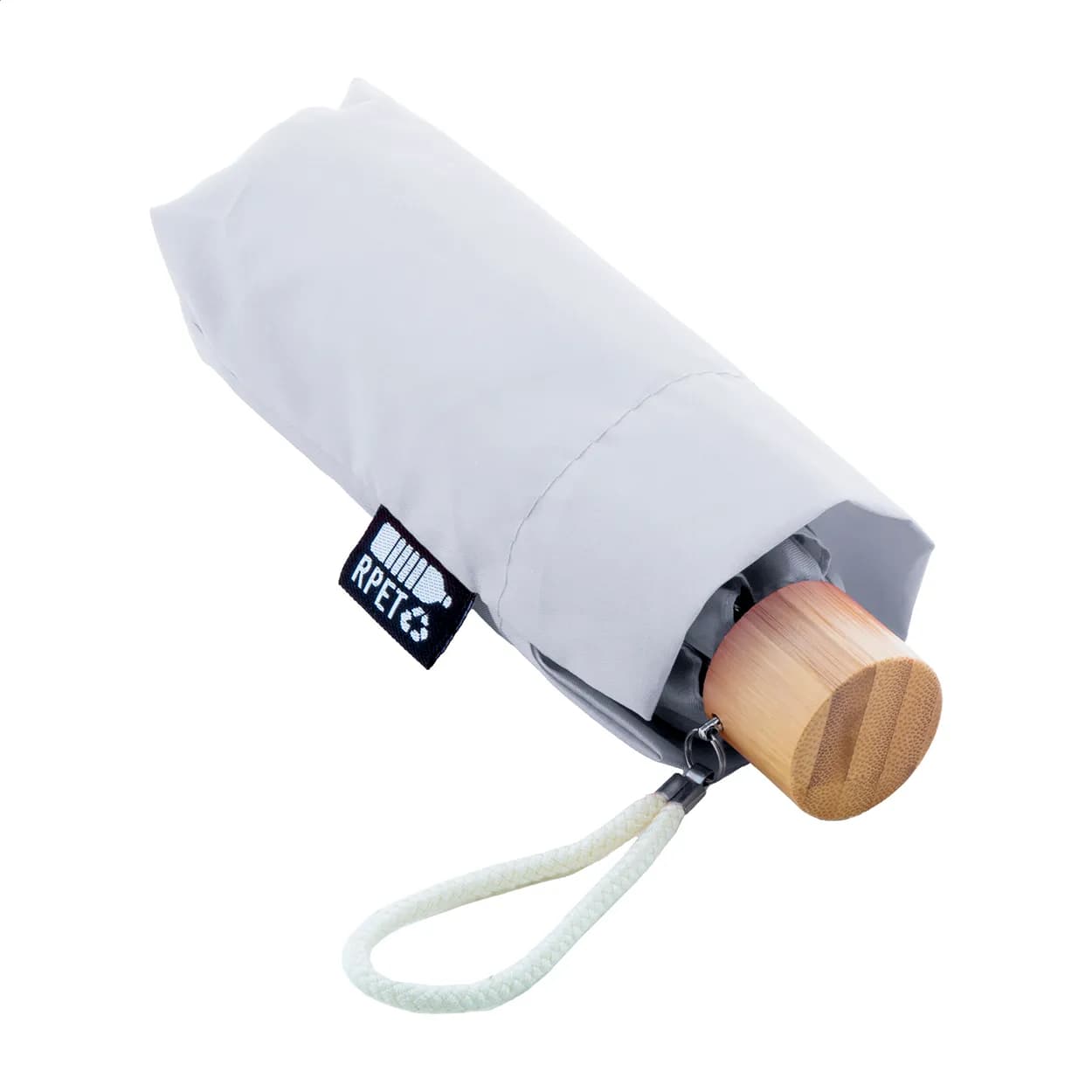 RPET Mini-Regenschirm - Miniboo - weiß (-01)