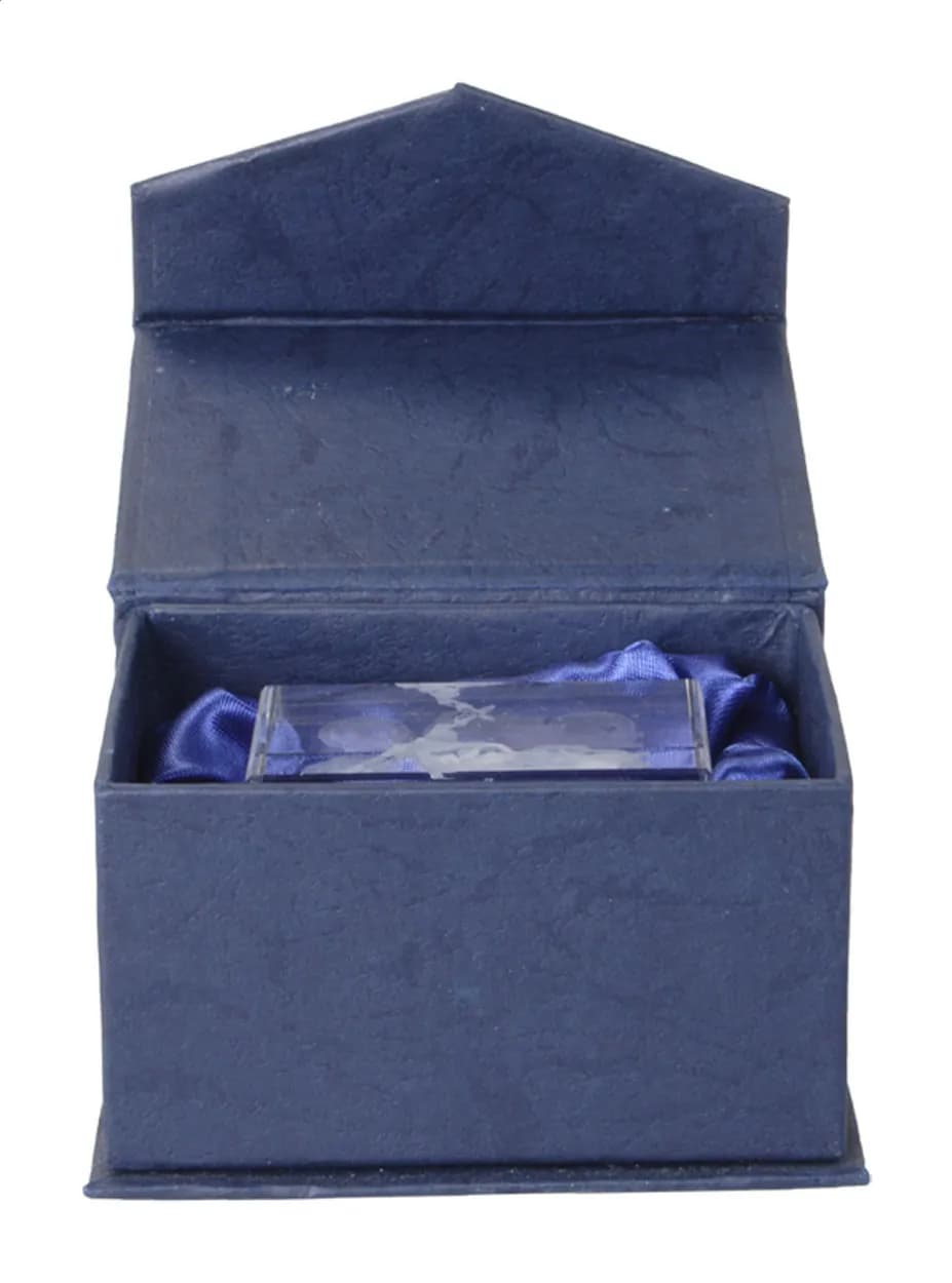 Glas-Quader - Macon - transparent