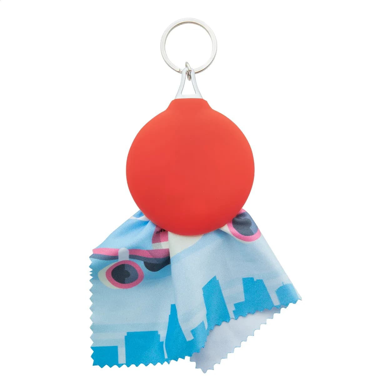 Brillenputztuch - Sight - rot (-05)