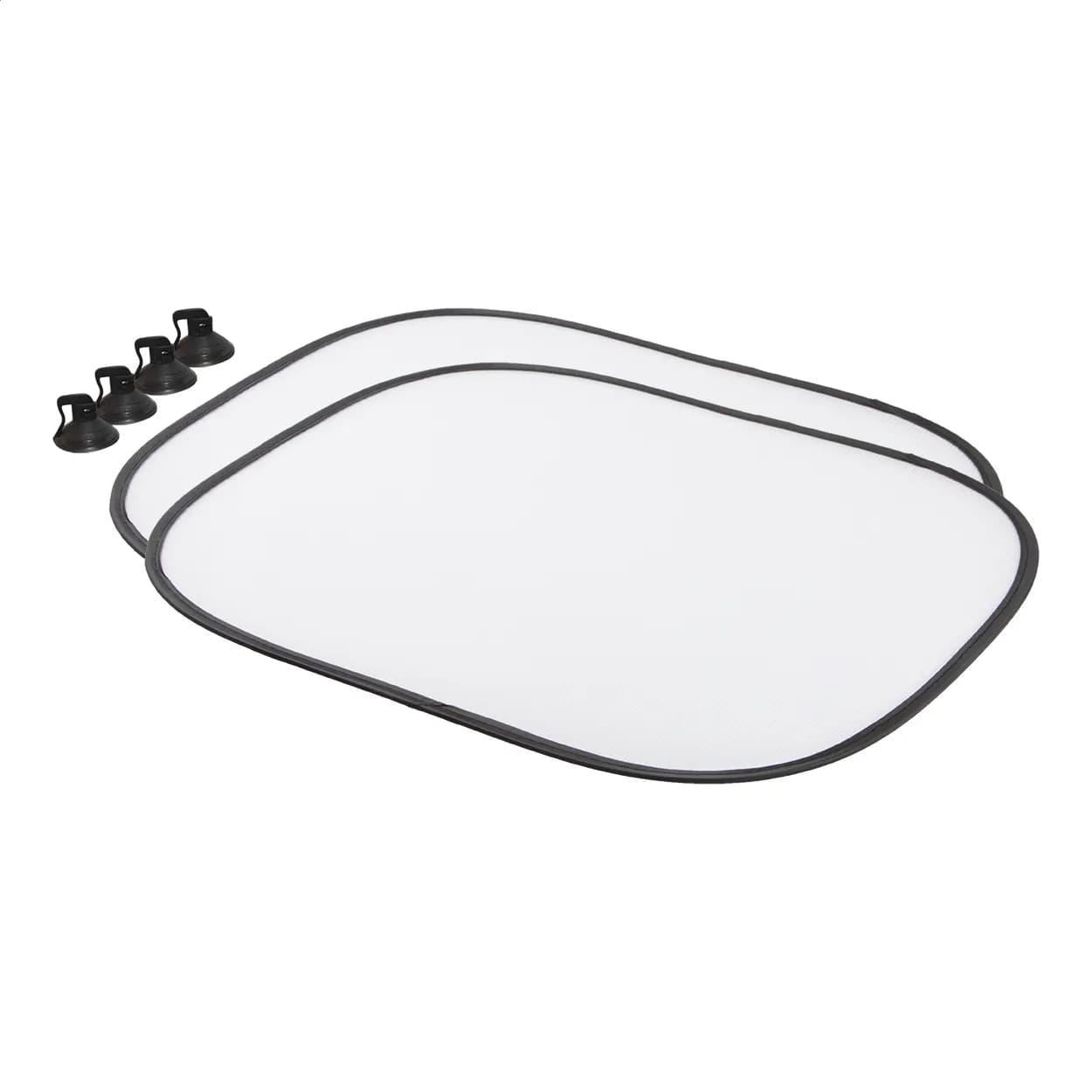 Sonnenblende mit Sublimationdruck - Suboside - weiß (-01)