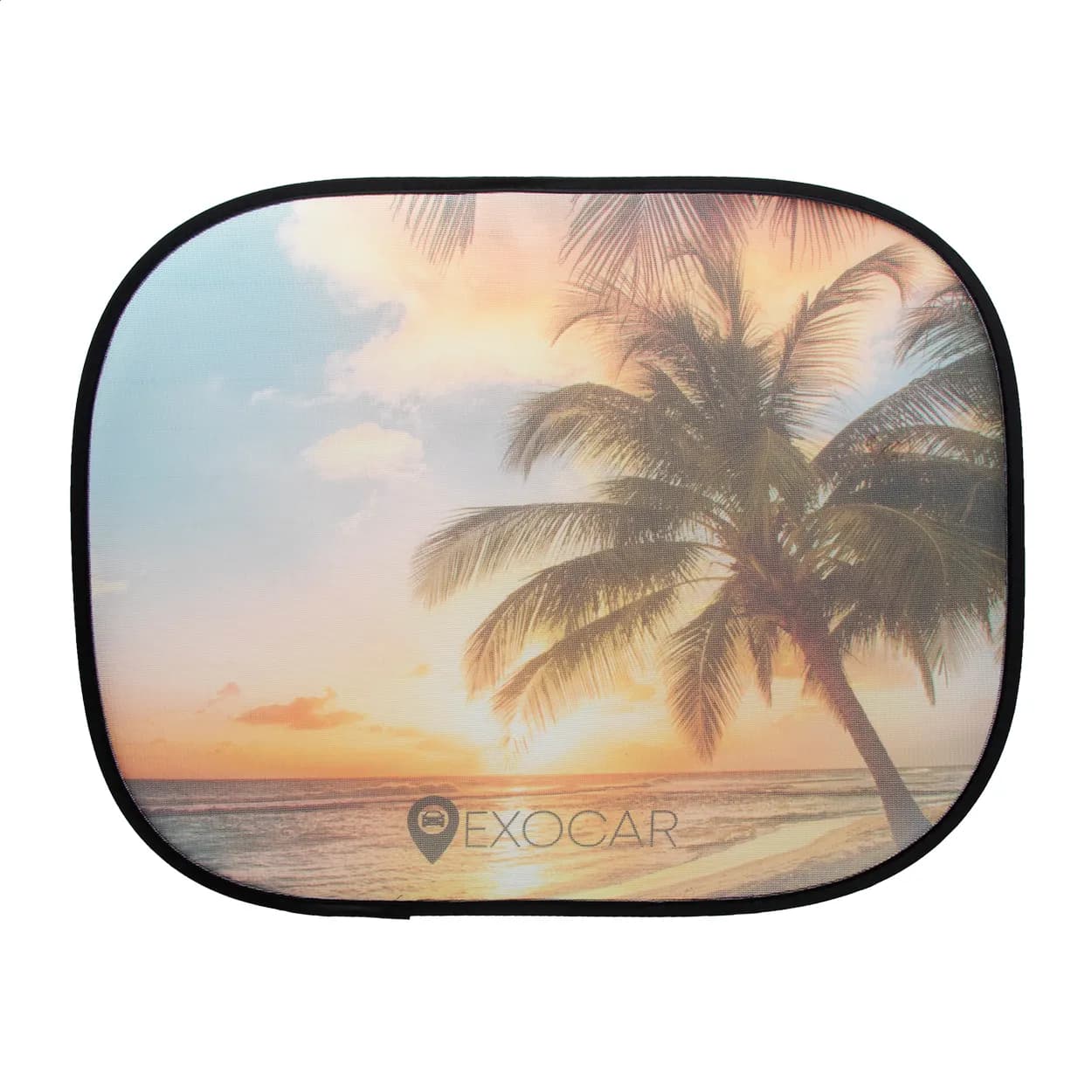 Sonnenblende mit Sublimationdruck - Suboside - weiß (-01)