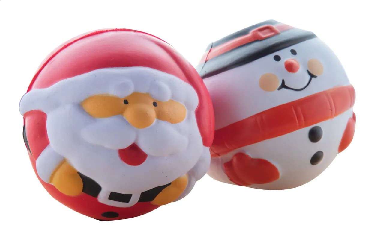 Antistressball - Santa Claus - rot