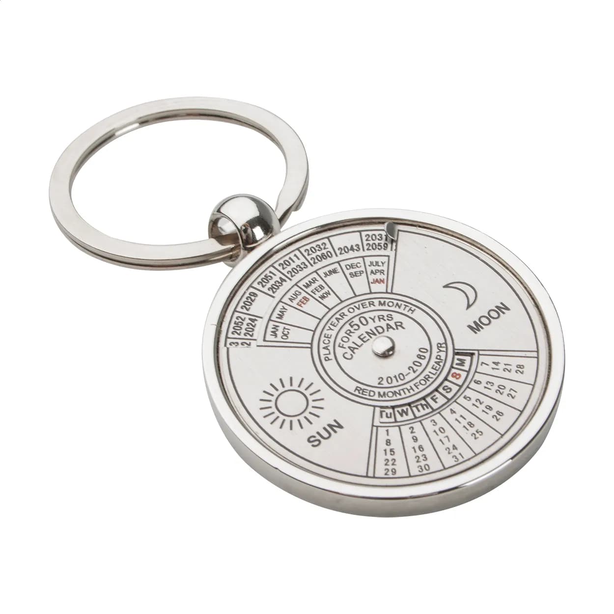 Schlüsselanhänger - Eternity - silber