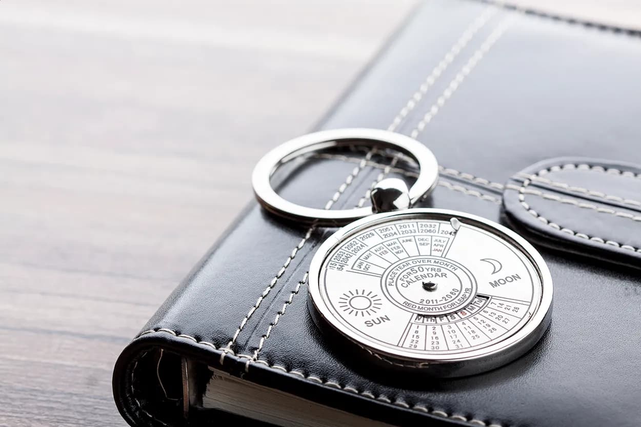 Schlüsselanhänger - Eternity - silber