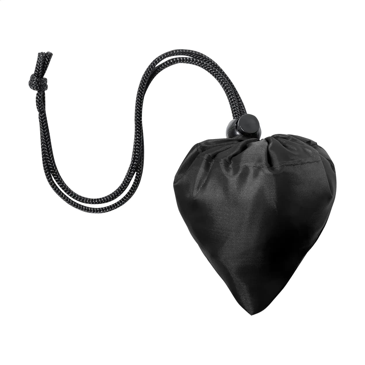 Faltbare RPET-Einkaufstasche - Berber - schwarz (-10)