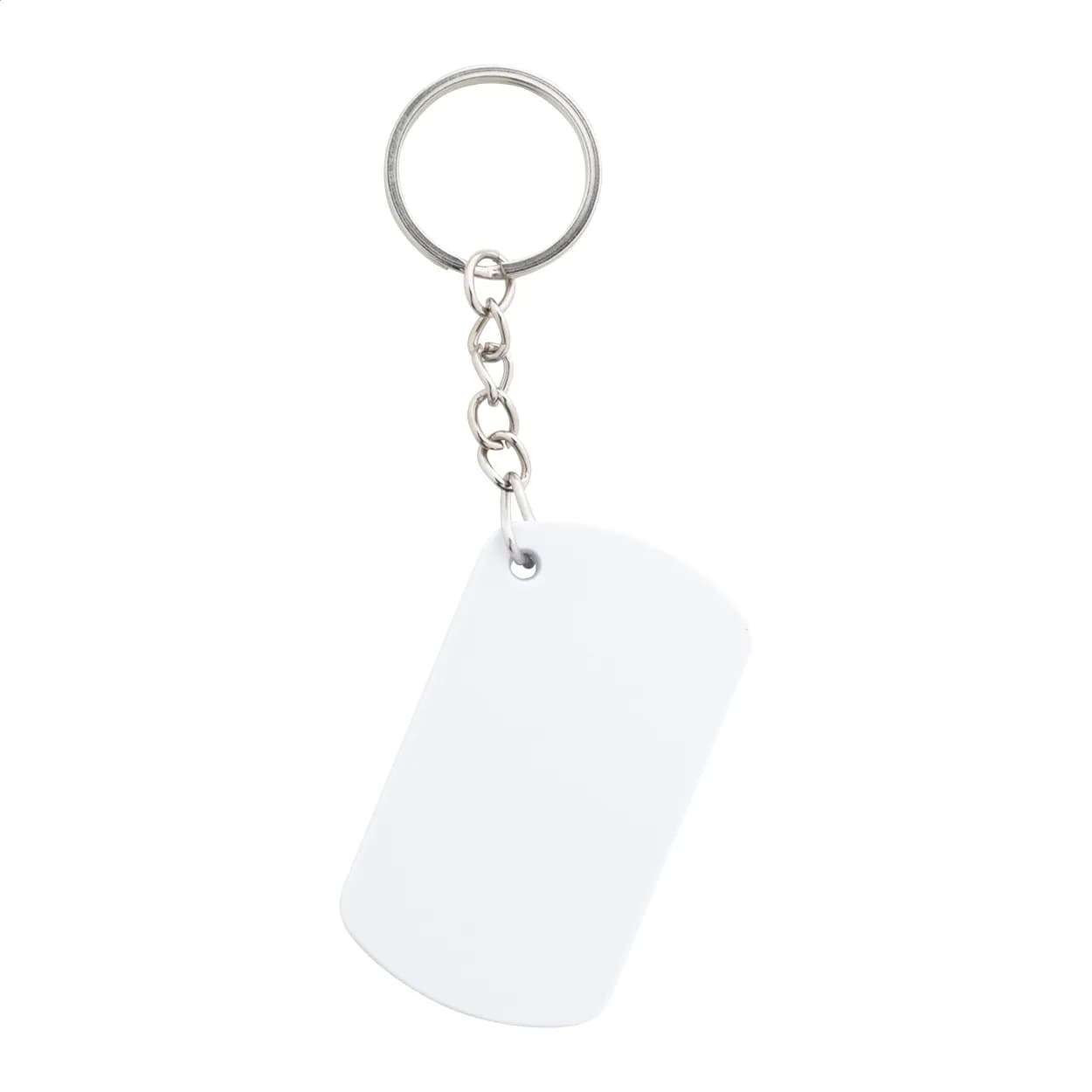 Schlüsselanhänger mit Papiermesser - Parcelo - weiß (-01)