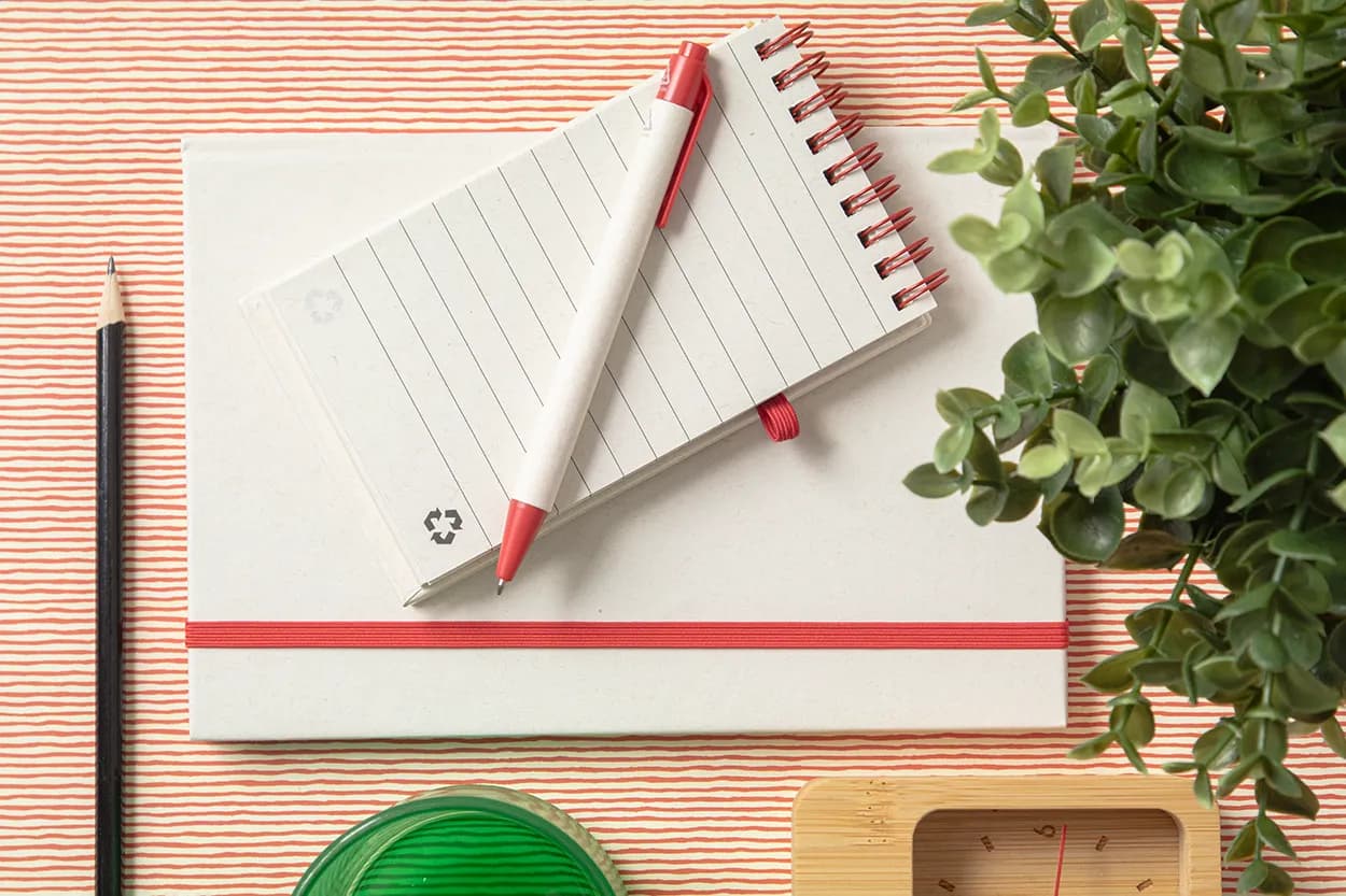 Kugelschreiber aus Milchkarton - Relact Scrib - rot (-05)