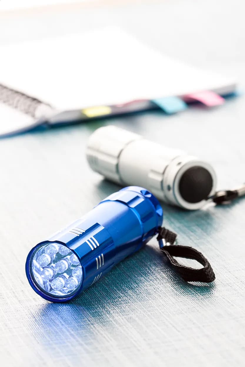 Taschenlampe - Spotlight - blau (-06)