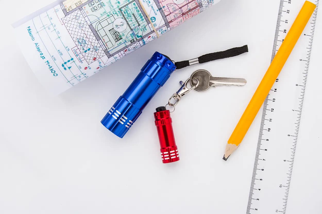 Mini-Taschenlampe - Pico - rot (-05)