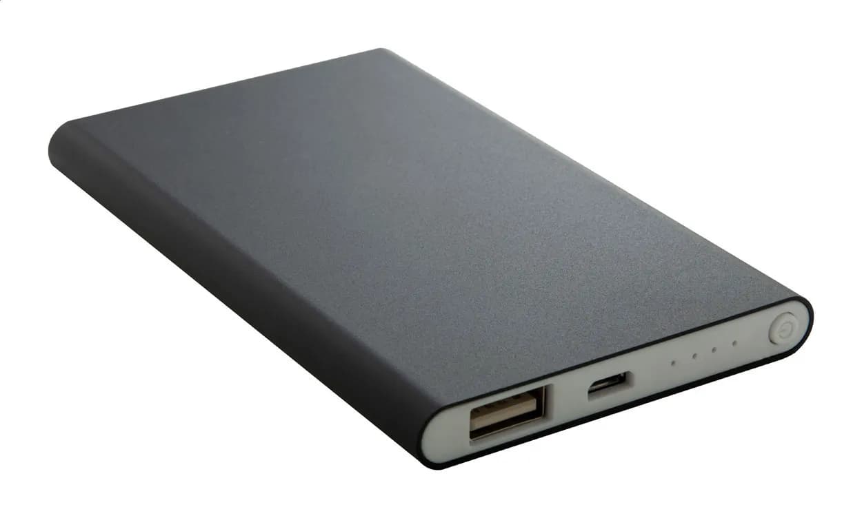 Powerbank - FlatFour - schwarz (-10)