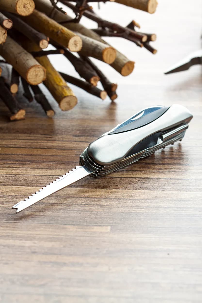 Taschenmesser - Wyoming - silber