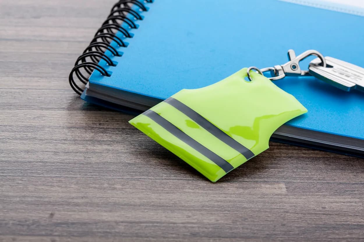 Reflektor-Anhänger - Pit Lane - gelb