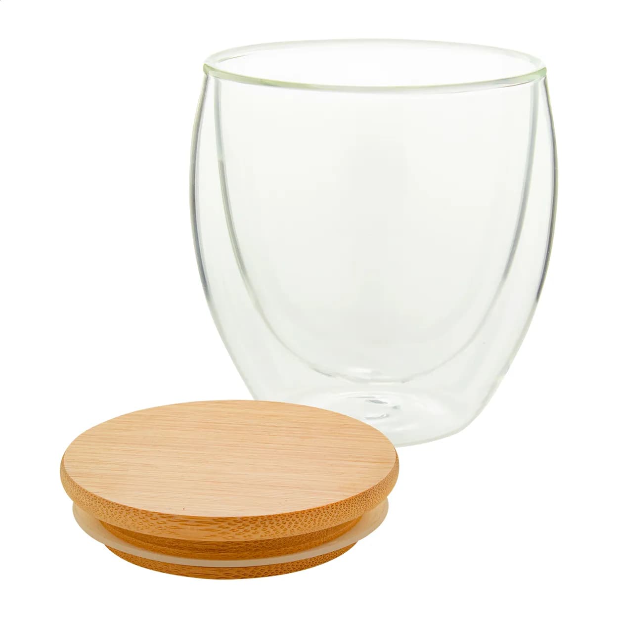 Glas-Thermobecher - Bondina S - transparent