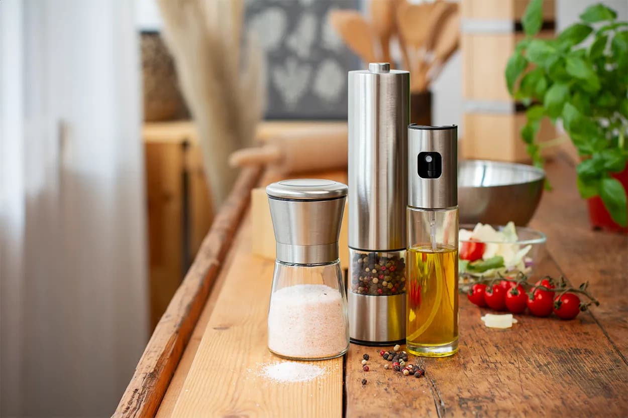 Sprayflasche für Speiseöl - Liguria - transparent