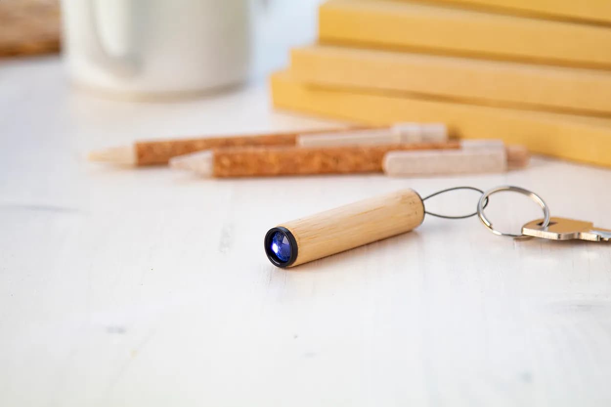 Bambus-Taschenlampe - Lampoo - natur