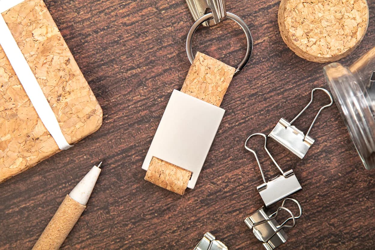 Schlüsselanhänger - Cortica - natur