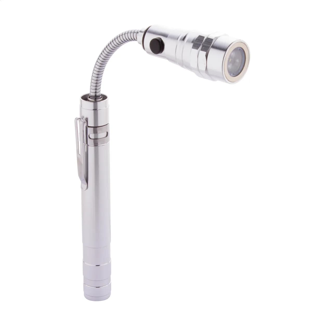 Ausziehbare Taschenlampe - Giraffe - silber (-21)