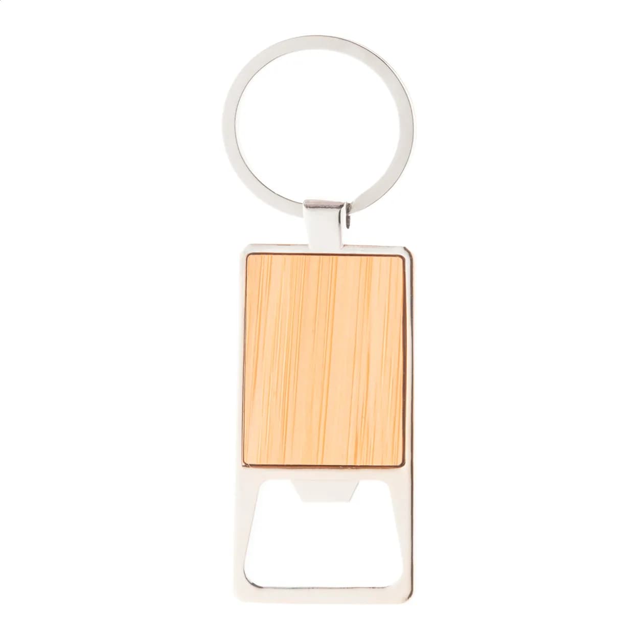 Schlüsselanhänger mit Flaschenöffner - Boppen - natur