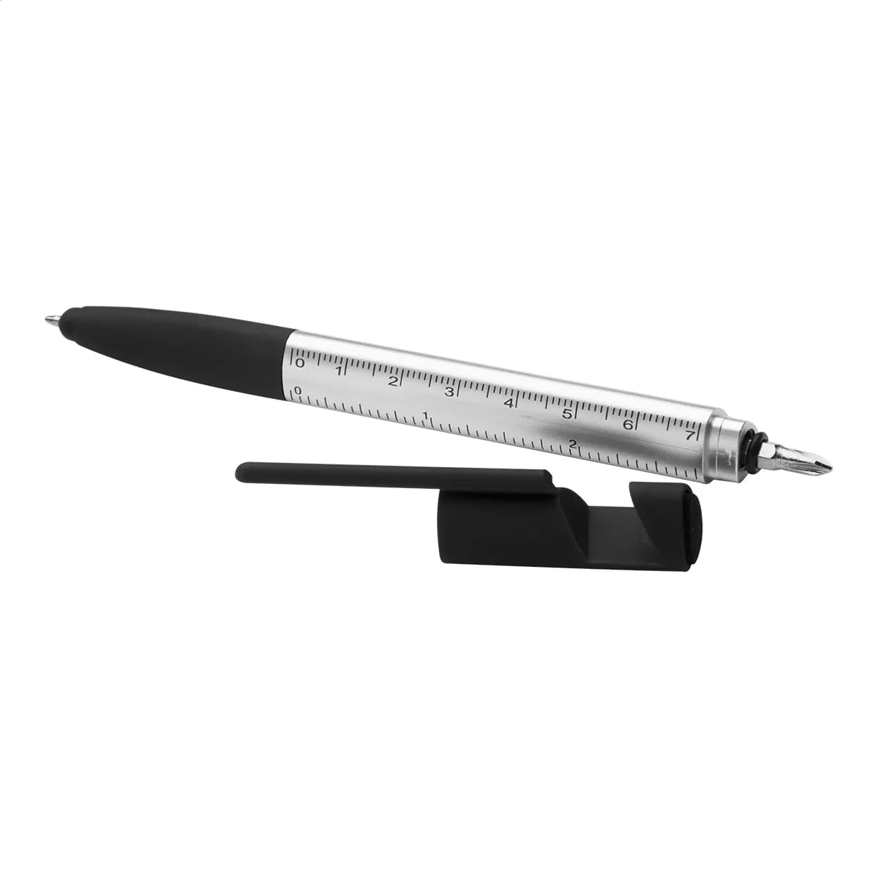 Touchpen mit Kugelschreiber - Handy - schwarz (-10)