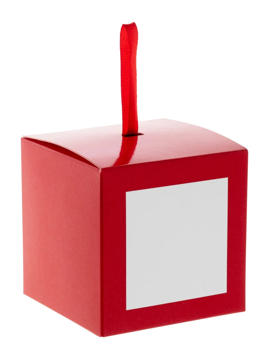 Weihnachtsbaum-Kugel - Nordskot - rot (-05)