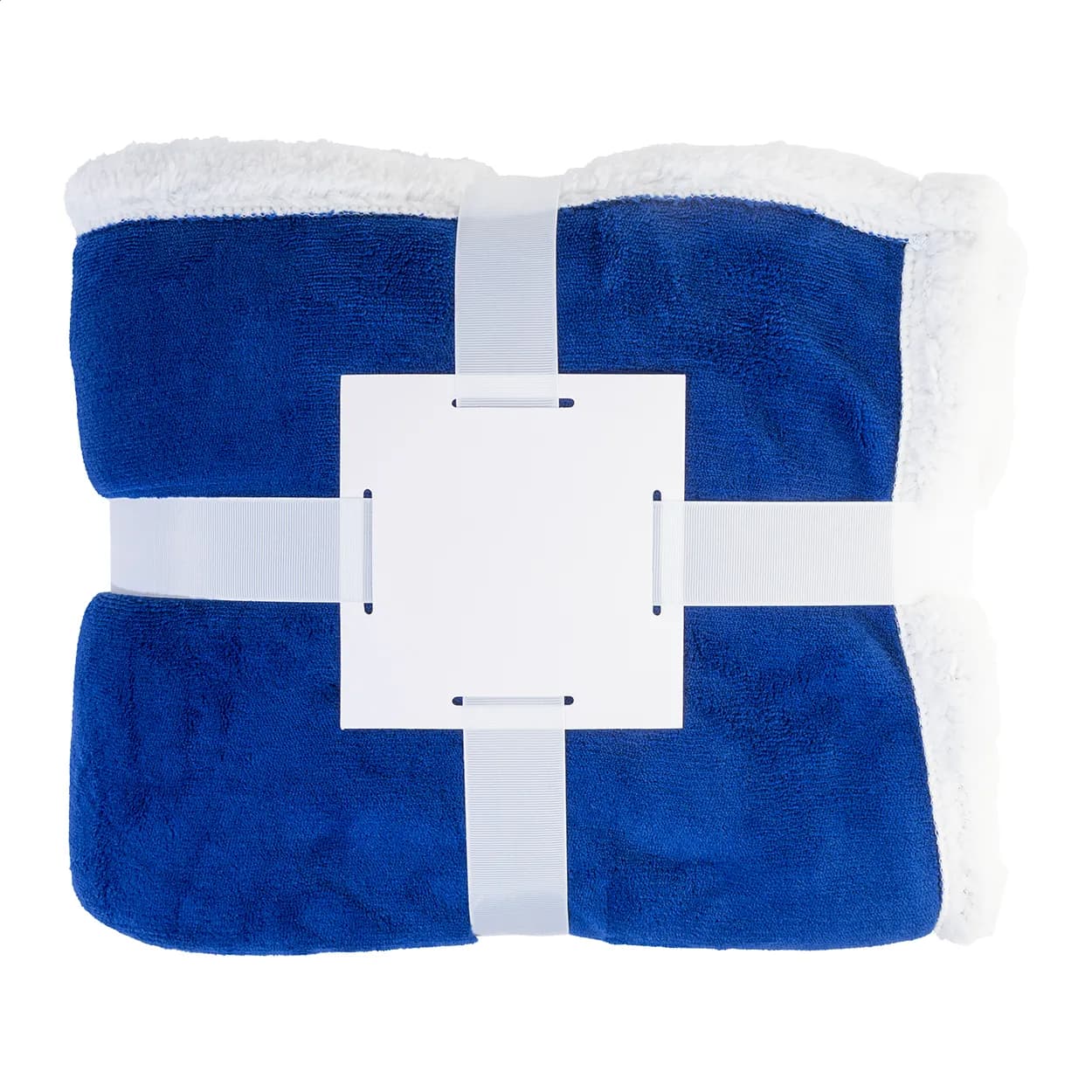 Korallen-Fleecedecke - Sammia - blau (-06)