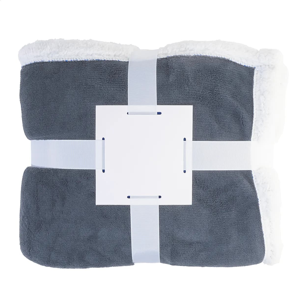 Korallen-Fleecedecke - Sammia - dunkelgrau (-80)