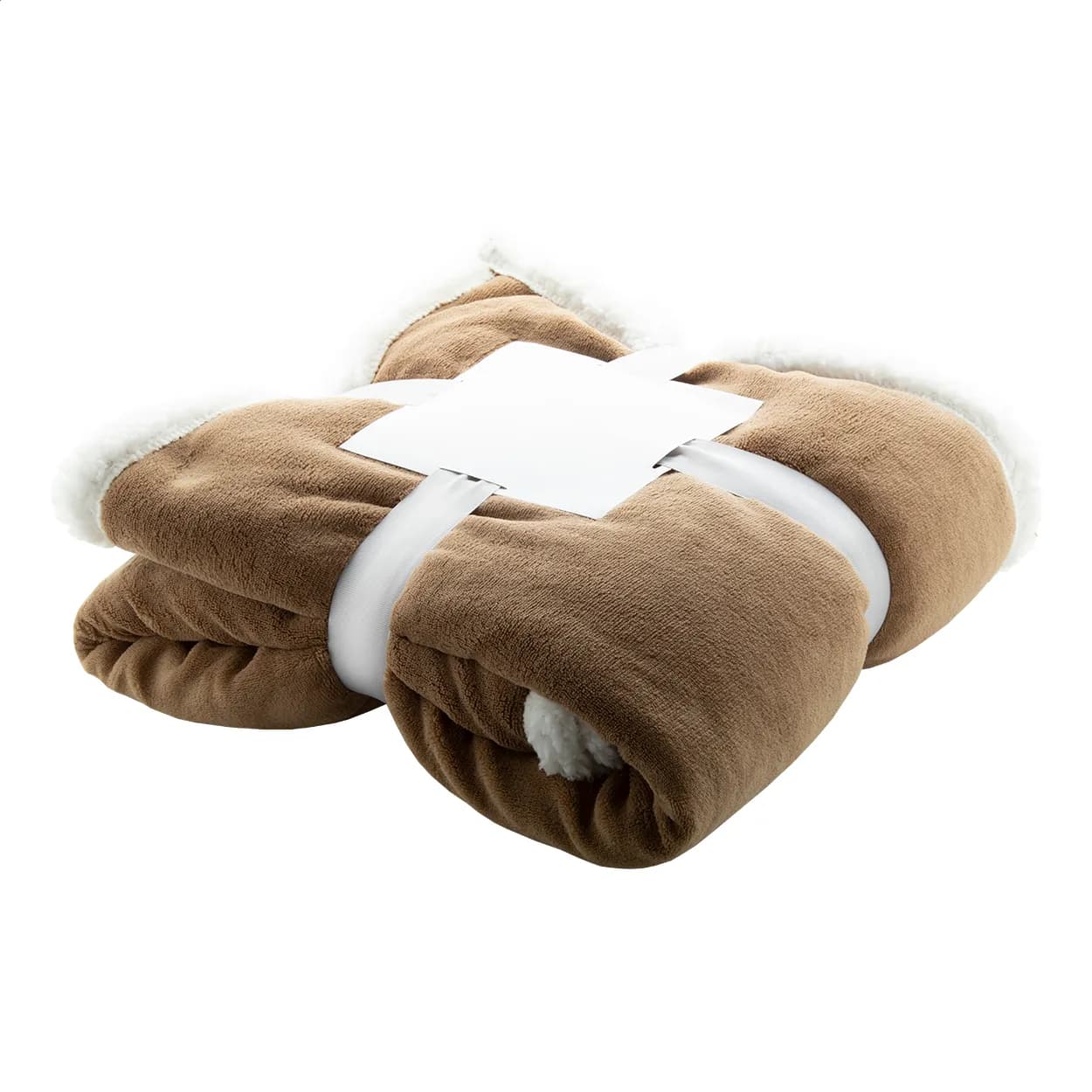 Korallen-Fleecedecke - Sammia - braun (-93)