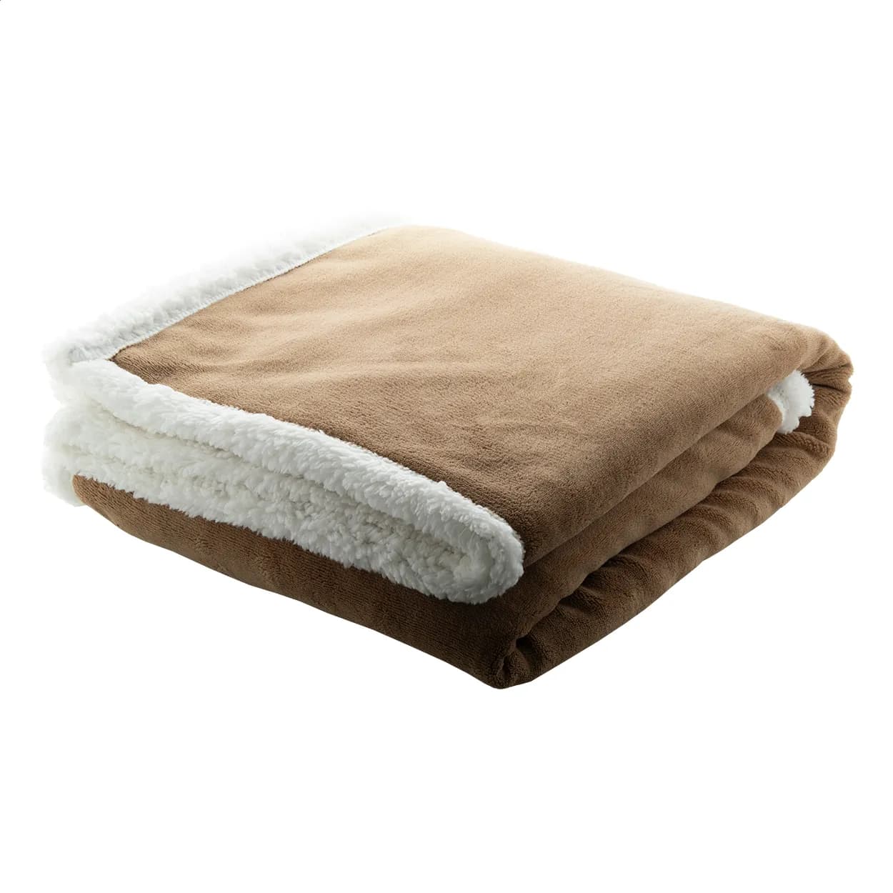 Korallen-Fleecedecke - Sammia - braun (-93)