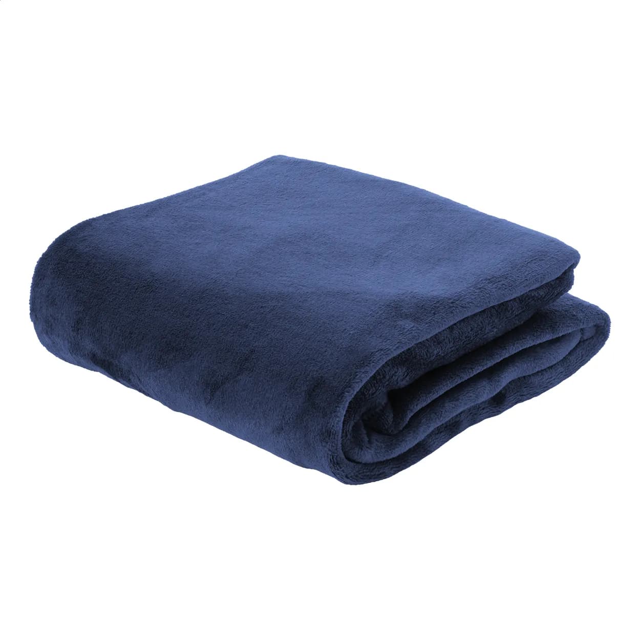 RPET Flanelldecke - Vantaa - dunkelblau (-06A)