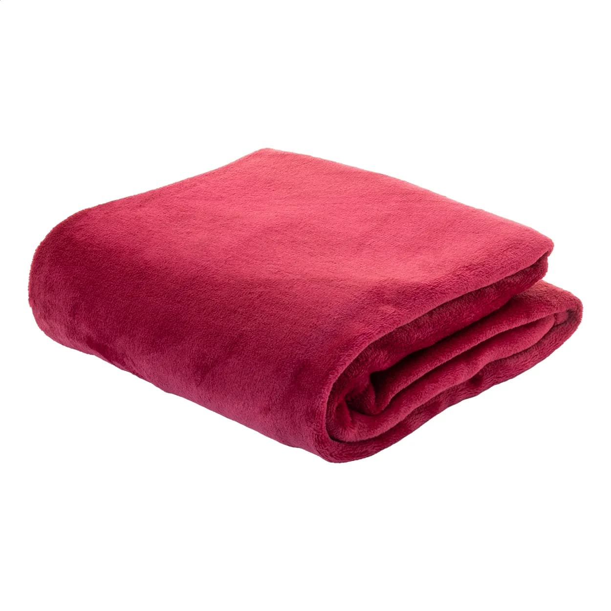 RPET Flanelldecke - Vantaa - burgund (-08)