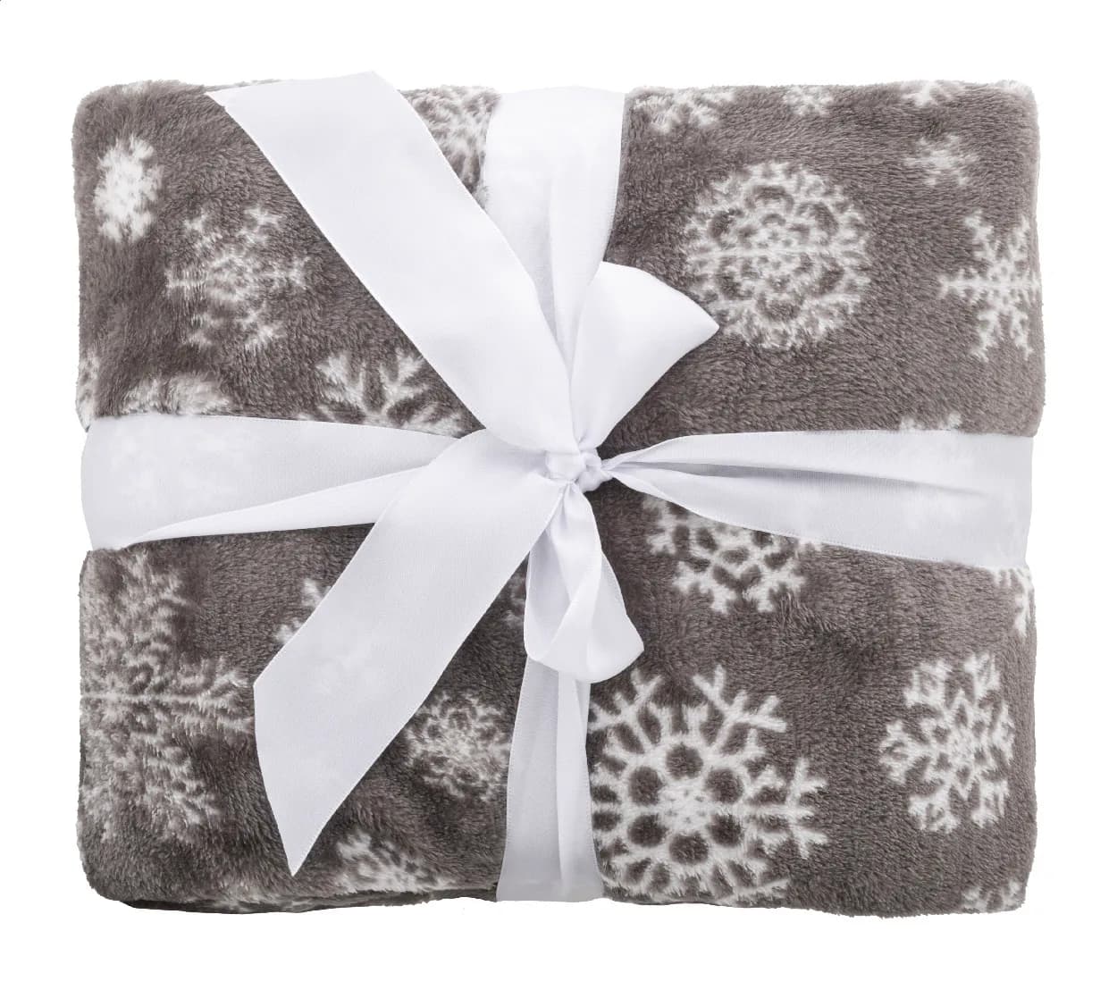 RPET Weihnachtsdecke - Knivsta - grau (-77)