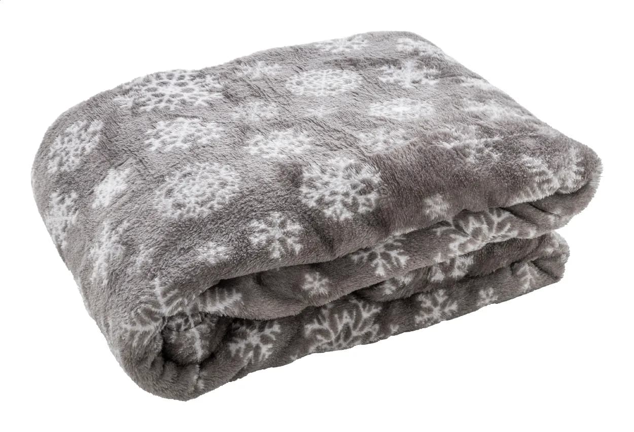 RPET Weihnachtsdecke - Knivsta - grau (-77)