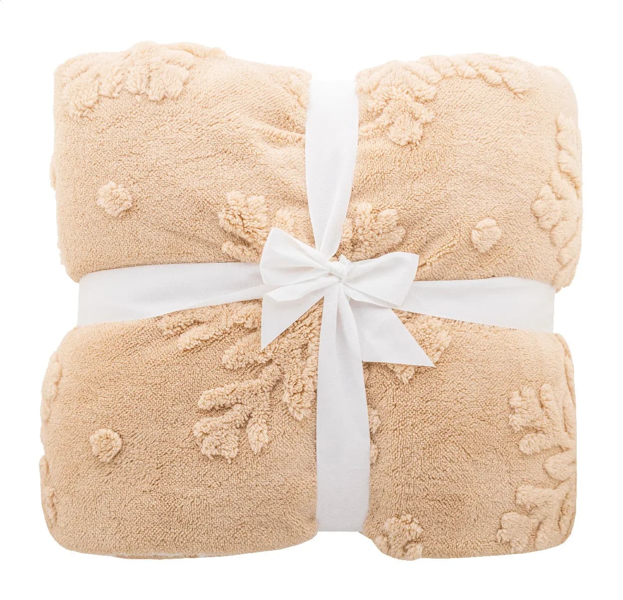 Weihnachtsdecke, RPET - Valsatra - natur (-00)