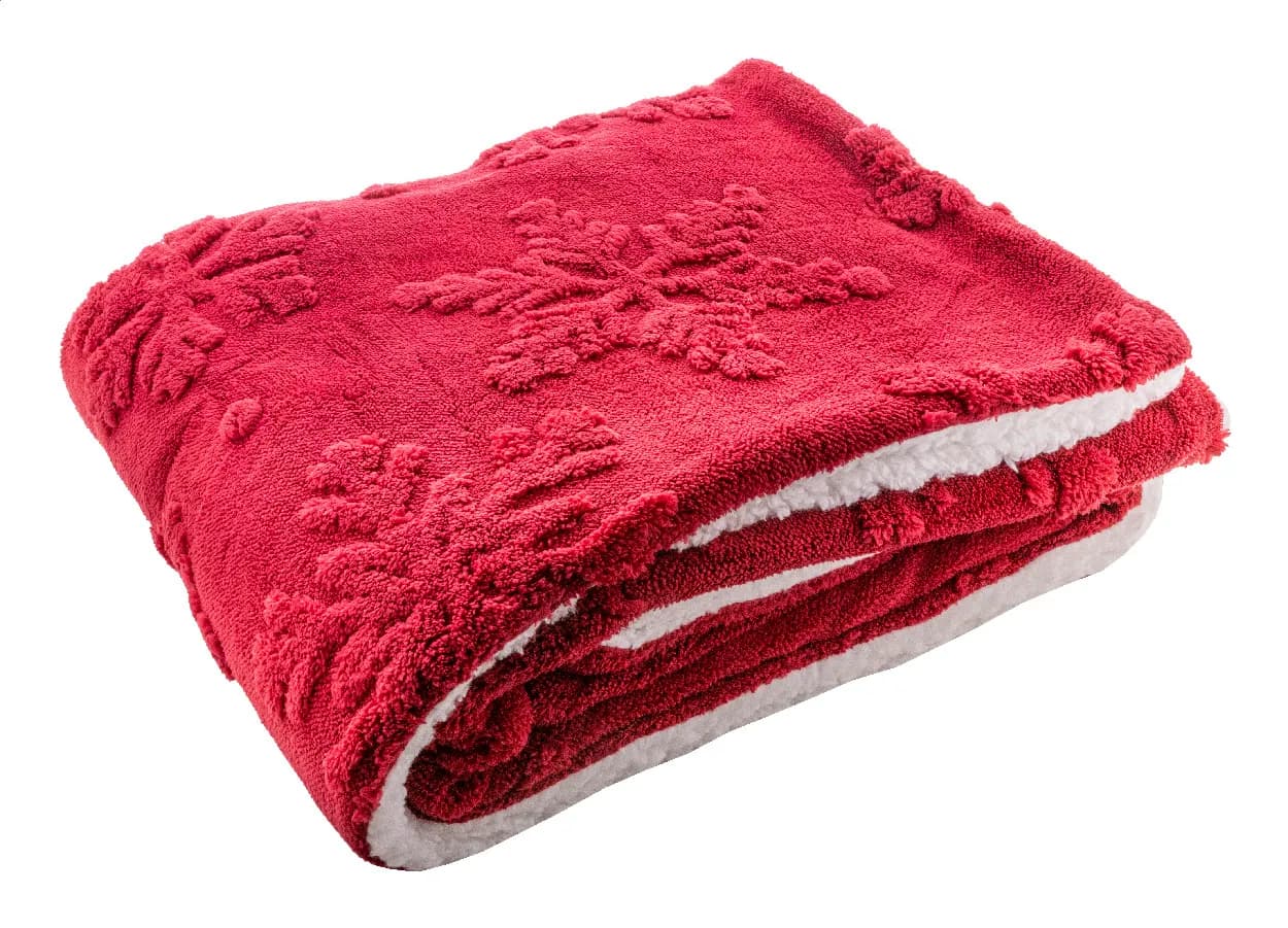 Weihnachtsdecke, RPET - Valsatra - burgund (-08)