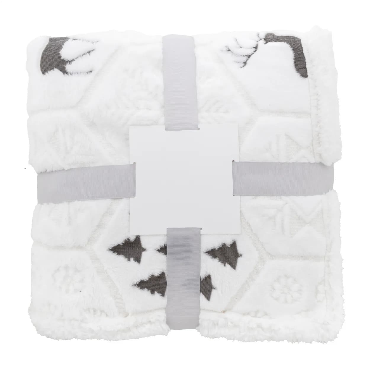 Weihnachtsdecke, RPET - Arsunda - grau (-77)