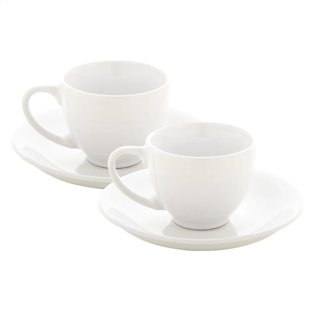 Espresso-Set - Mocca - weiß
