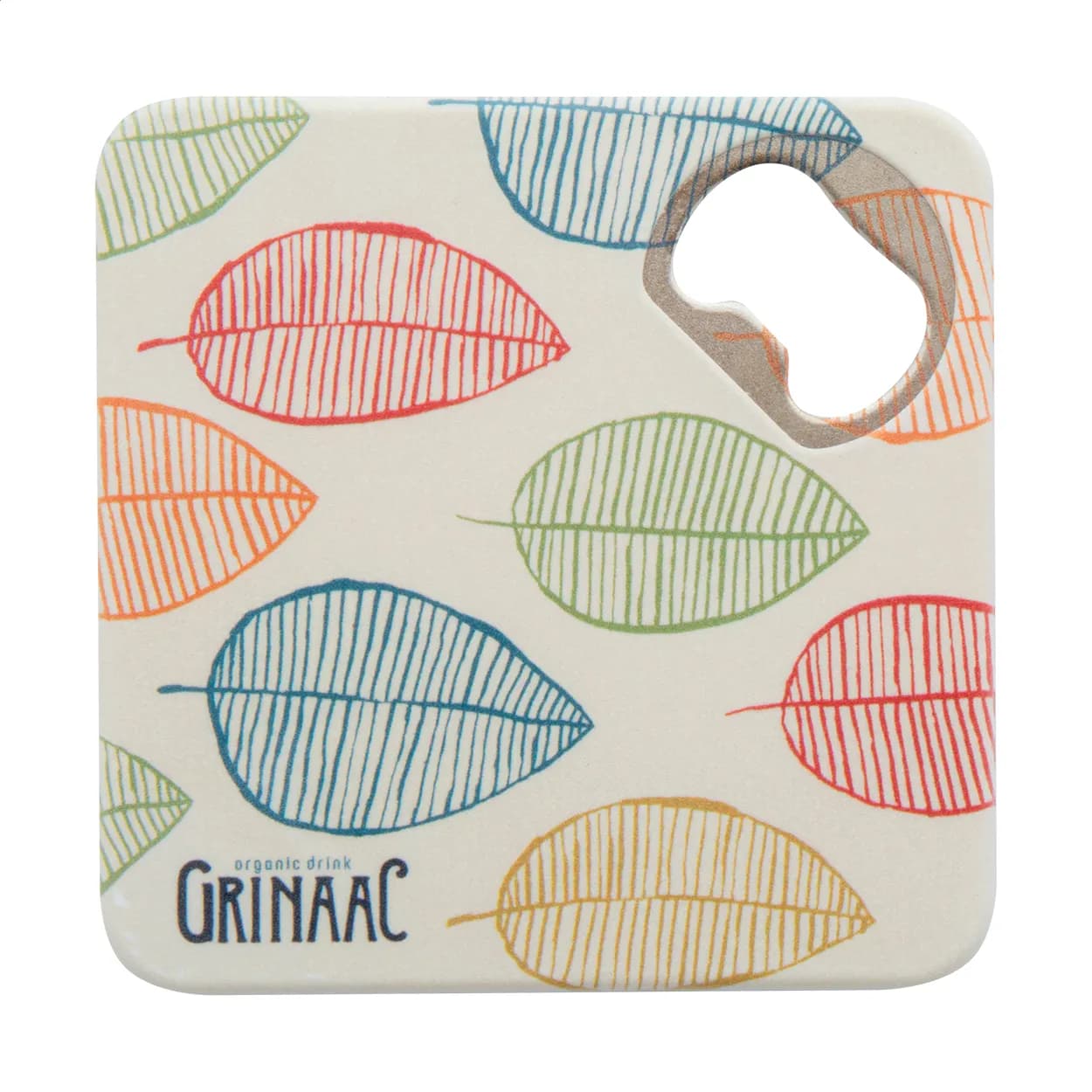 Untersetzer - Hopfanatic - weiß (-01)