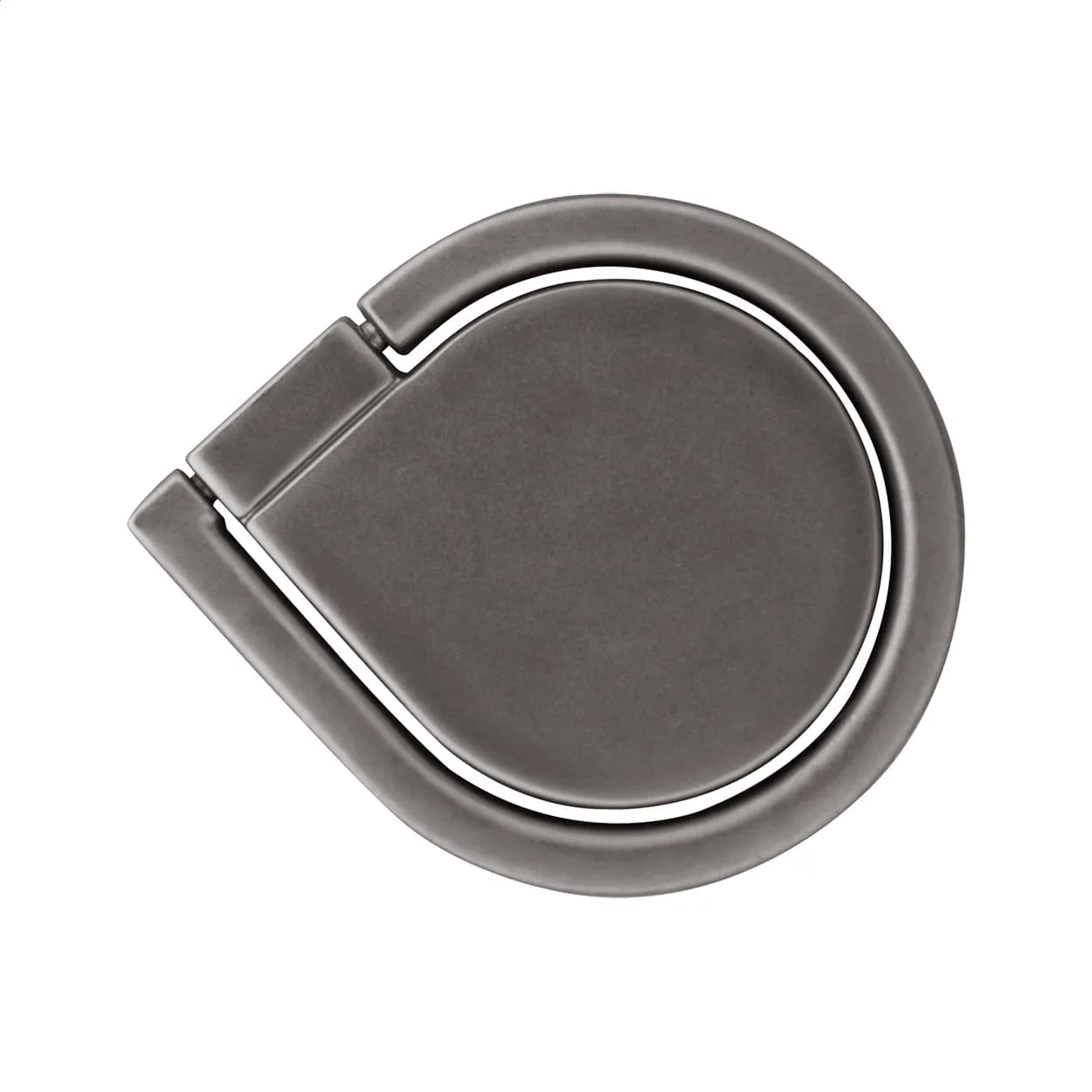 Schlüsselanhänger - Zring - dunkelgrau (-80)