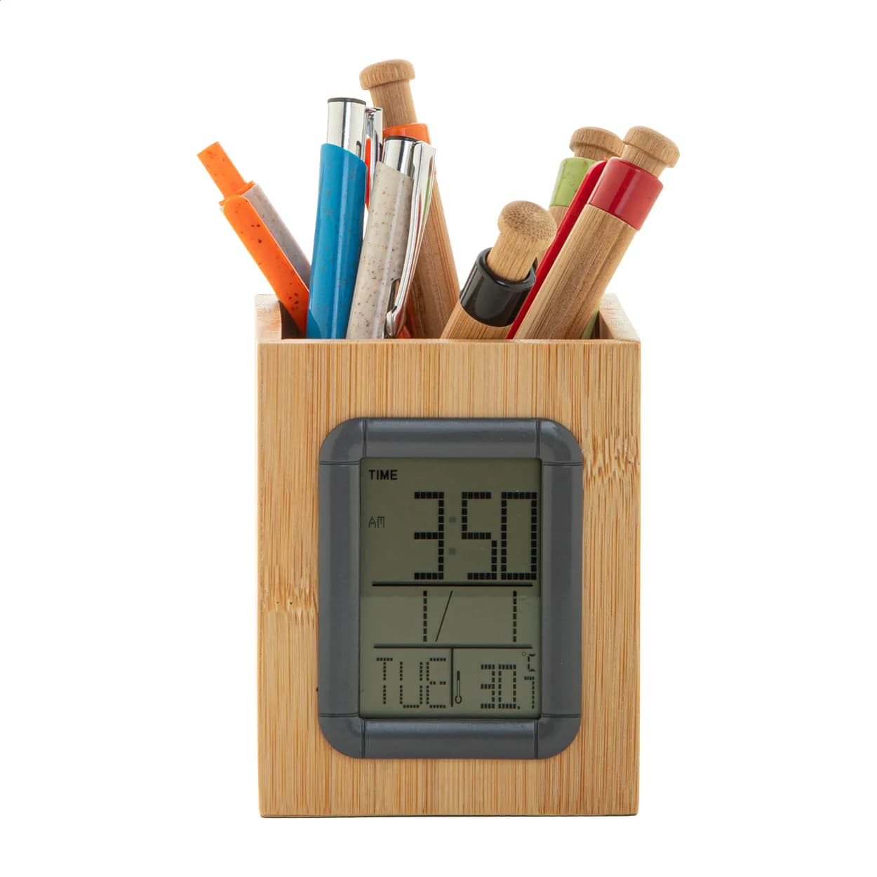 Multifunktionaler Stifteköcher - Horubo - natur