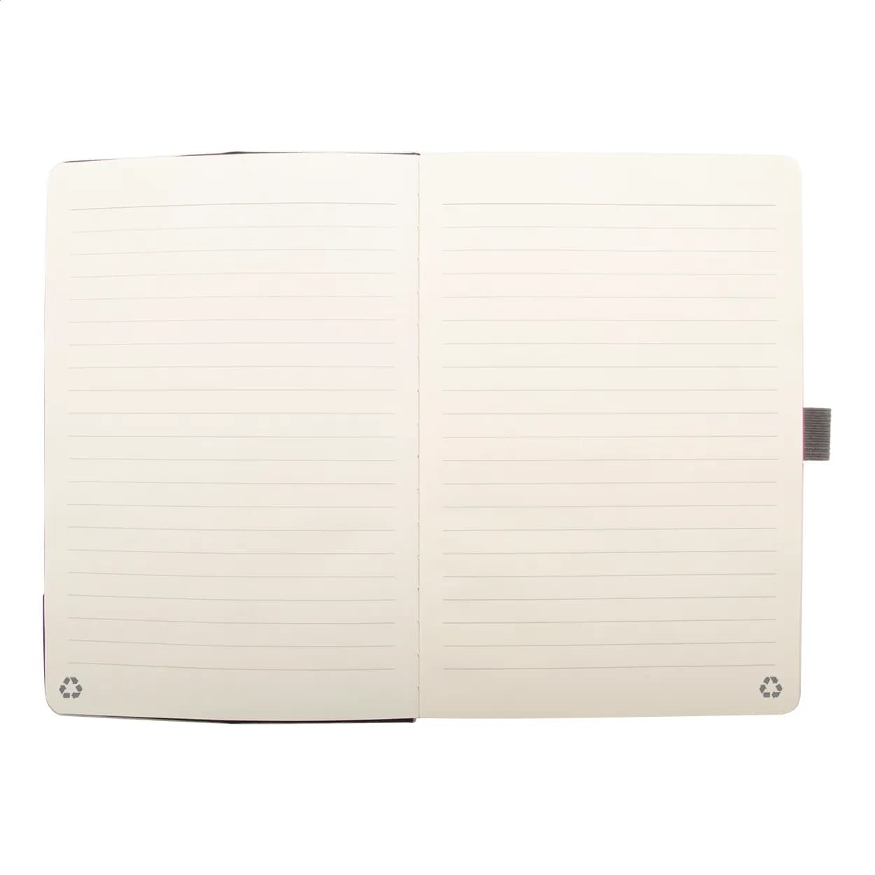 RPET Wireless-Charger/Notizbuch - Chatom - grau (-77)